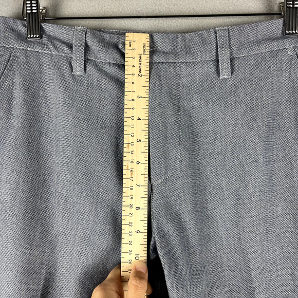 Mac Jeans Lennox Pants Mens 33x29 Blue Chino Cuffed Germany Career Office Preppy - Picture 7 of 16